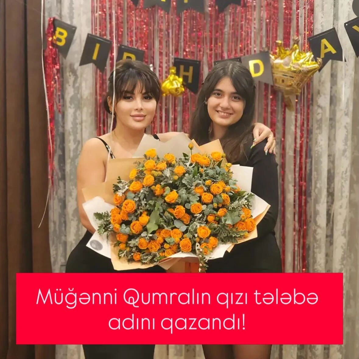 Qumralın qızı tələbə oldu - (Fotolar)