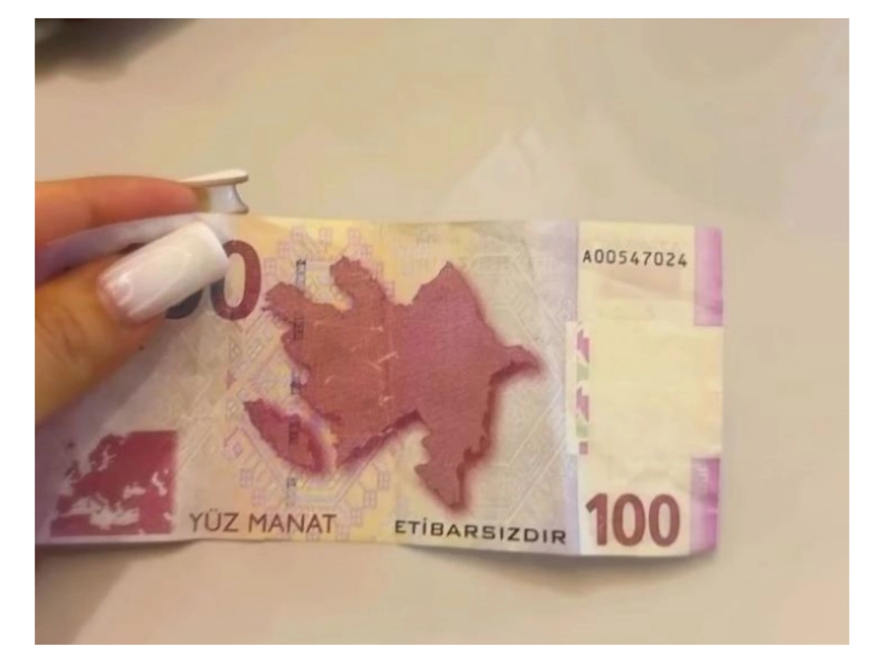 Vəfaya toyda saxta 100 manat verdilər - (Video)