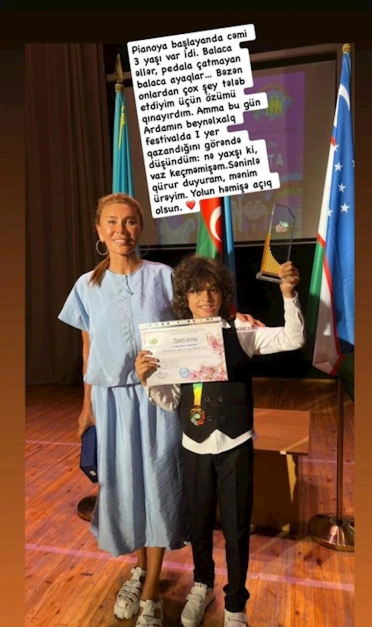 Övladı Xoşqədəmi sevindirdi (Foto)