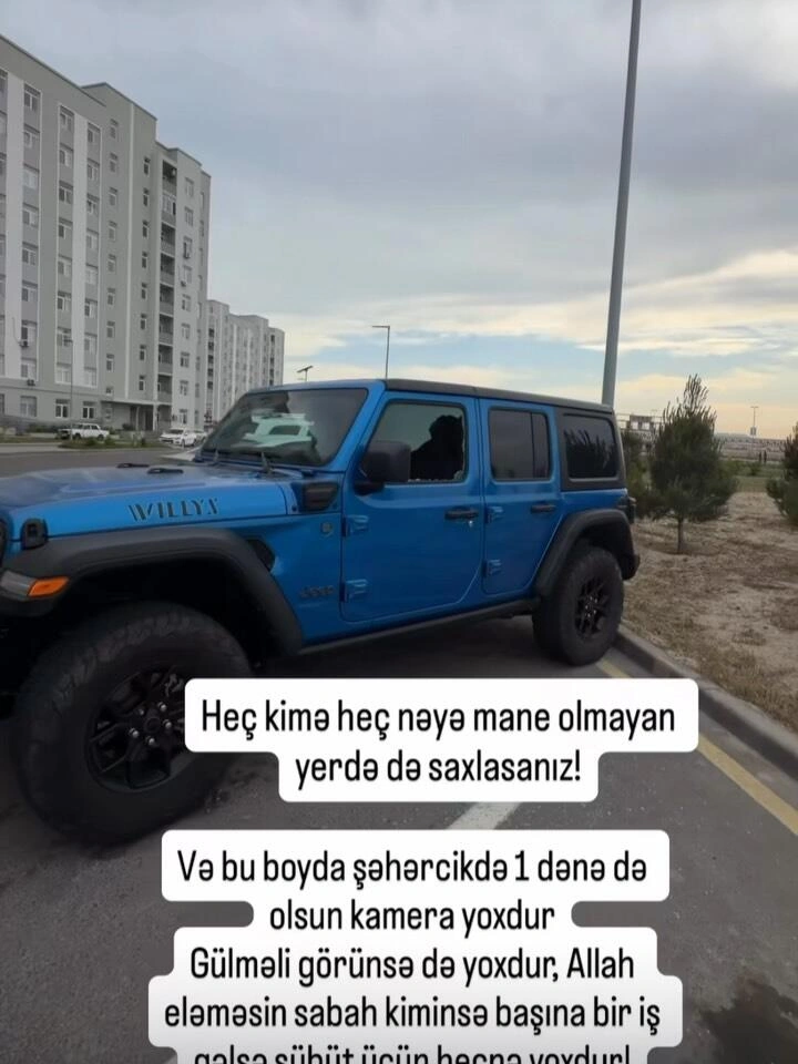 Ayselin başına İŞ GƏLDİ - FOTOlar