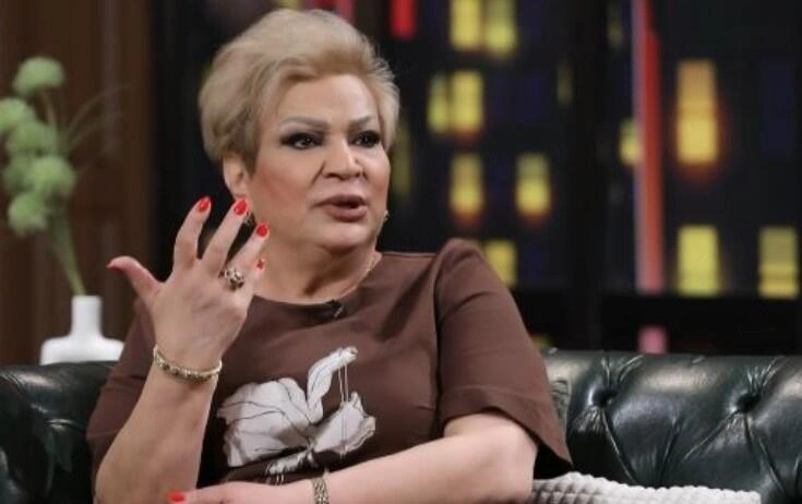 Küsülü olan Afaq Bəşirqızı ilə Əməkdar artist  bir arada - (Foto)
